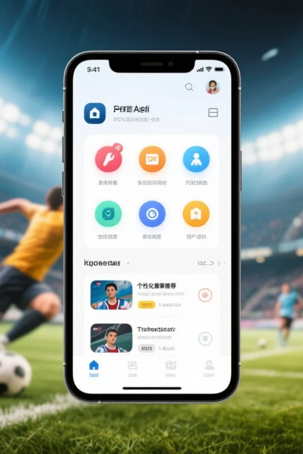 乐鱼体育移动应用界面示意图